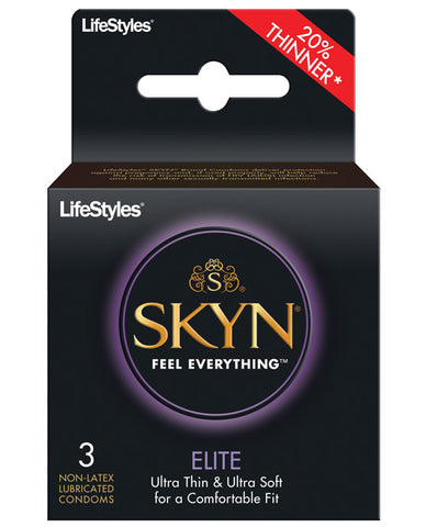 Lifestyles SKYN Elite Condoms, 3 pack