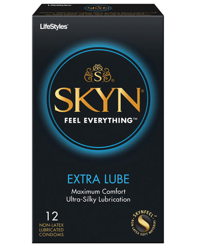 Lifestyles SKYN Extra Lubricated Condoms, 12 pack