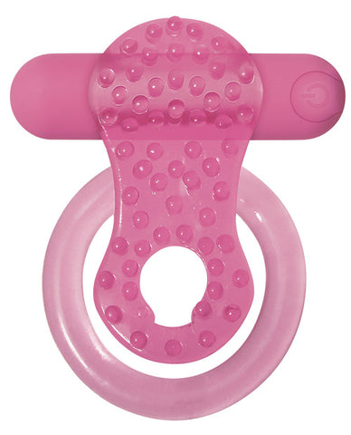 Couples Enhancer Rechargeable Cock Ring, Pink
