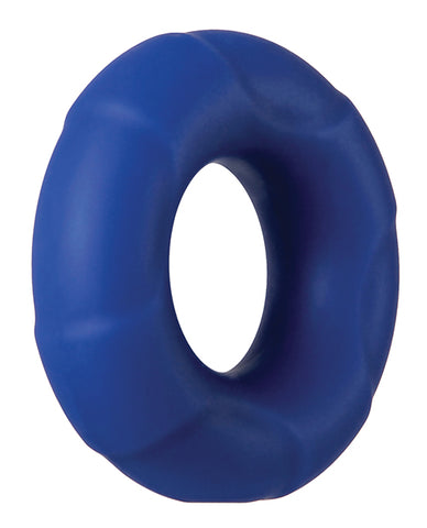 Big Man Silicone Cock Ring, Blue