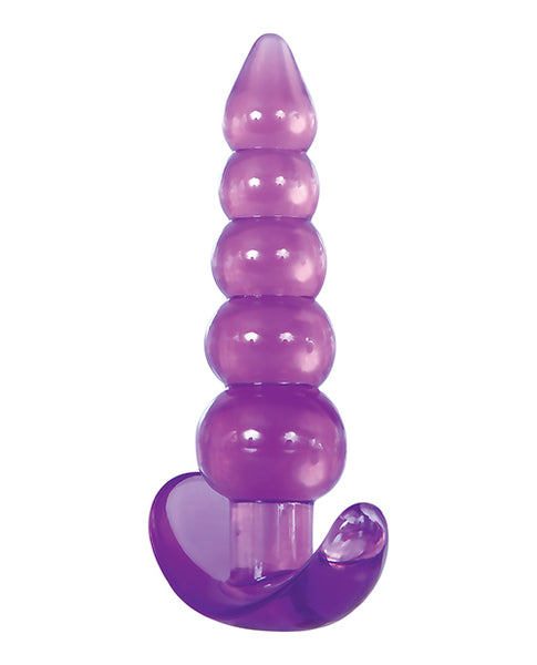 Bumpy Delight Anal Plug, Purple