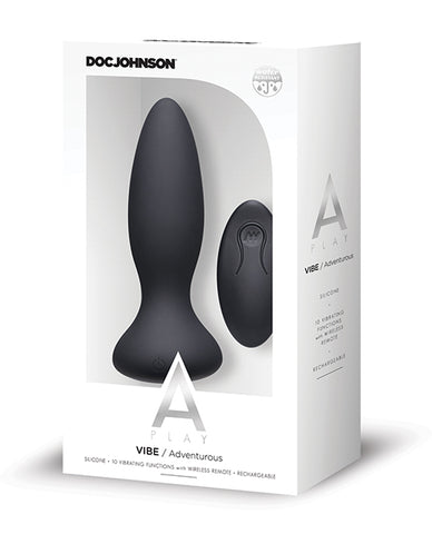 A Play Vibe Adventurous Anal Plug with Remote