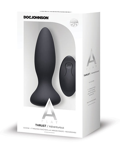 A Play Thrust Adventurous Anal Plug with Remote