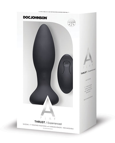 A Play Thrust Experienced Anal Plug with Remote