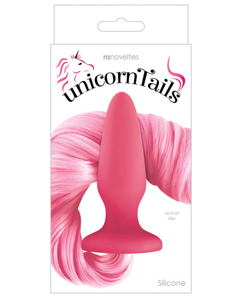 UnicornTails Pastel Pink Unicorn Tail Butt Plug
