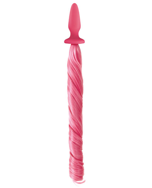 UnicornTails Pastel Pink Unicorn Tail Butt Plug