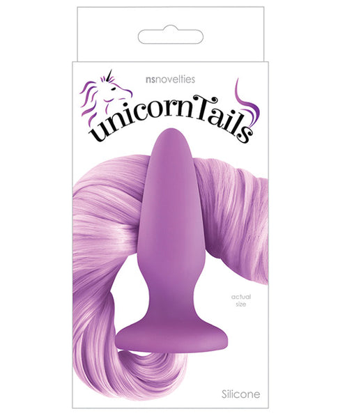 UnicornTails Pastel Purple Unicorn Tail Butt Plug