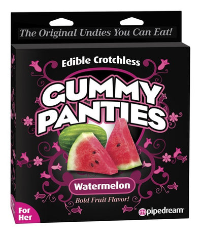 Edible Crotchless Watermelon Gummy Panty, For Her